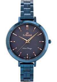 Zegarek Gino Rossi ZEGAREK DAMSKI 11389B-6F3 (zg787h) blue/violet uniwersalny #1