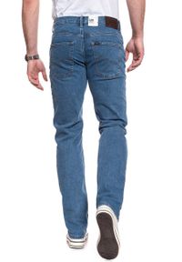Lee - LEE DAREN ZIP FLY MĘSKIE SPODNIE JEANSOWE MID STONE L707SQ44 112142543
