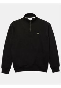 Lacoste Bluza SH1927 Czarny Classic Fit. Kolor: czarny. Materiał: bawełna #4