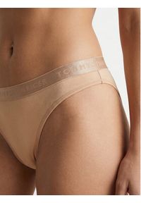 TOMMY HILFIGER - Tommy Hilfiger Stringi UW0UW06260 Beżowy. Kolor: beżowy #5