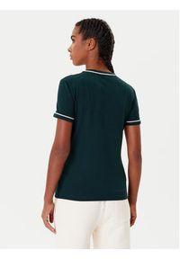 Lacoste T-Shirt TF5289 Zielony Slim Fit. Kolor: zielony. Materiał: bawełna #5