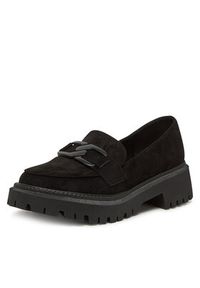 DeeZee Loafersy LE601-5 Czarny. Kolor: czarny. Materiał: materiał #6