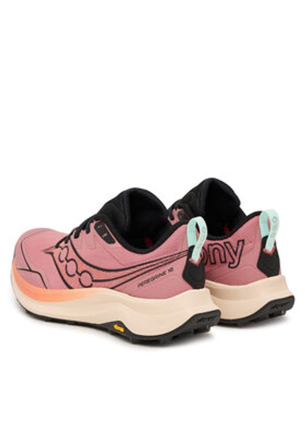 Saucony Buty do biegania Peregrine 16 S11066 Różowy. Kolor: różowy. Materiał: materiał