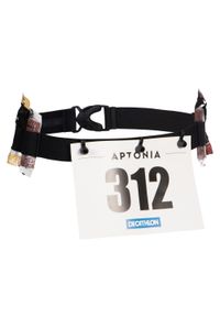 APTONIA - Pas Na Numer Startowy Do Triathlonu, Krótki Dystans Sd Rozmiar S - Xxxl. Kolor: czarny. Materiał: poliester, poliamid, materiał #1