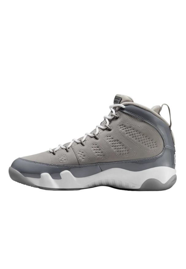 Buty do chodzenia dla dorosłych Air Jordan 9 Retro Cool Grey. Kolor: szary. Sport: turystyka piesza
