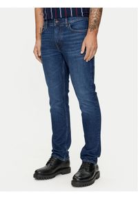 TOMMY HILFIGER - Tommy Hilfiger Jeansy Denton MW0MW35713 Niebieski Straight Fit. Kolor: niebieski