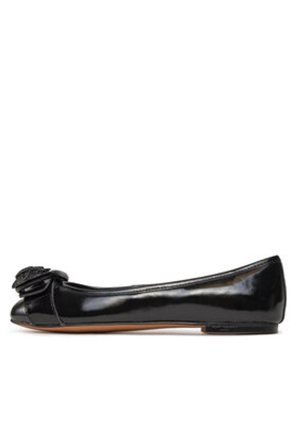 Kurt Geiger Baleriny Mayfair Drench Ballerina 1291200109 Czarny. Kolor: czarny. Materiał: skóra