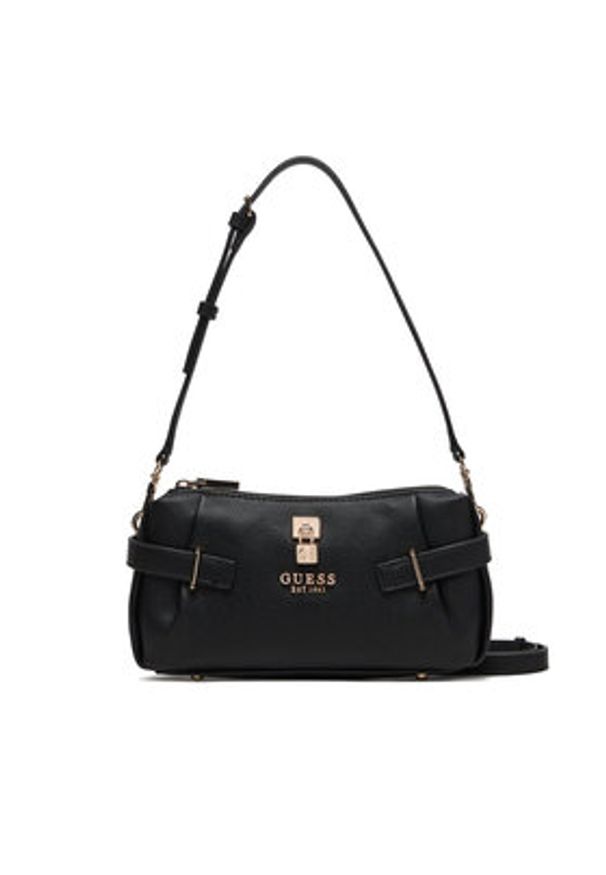 Guess Torebka Yesba Mini HWBG78 33720 Czarny. Kolor: czarny. Materiał: skórzane