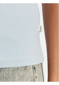 Guess Jeans T-Shirt W6GIB0 J1314 Błękitny Regular Fit. Kolor: niebieski. Materiał: bawełna #5