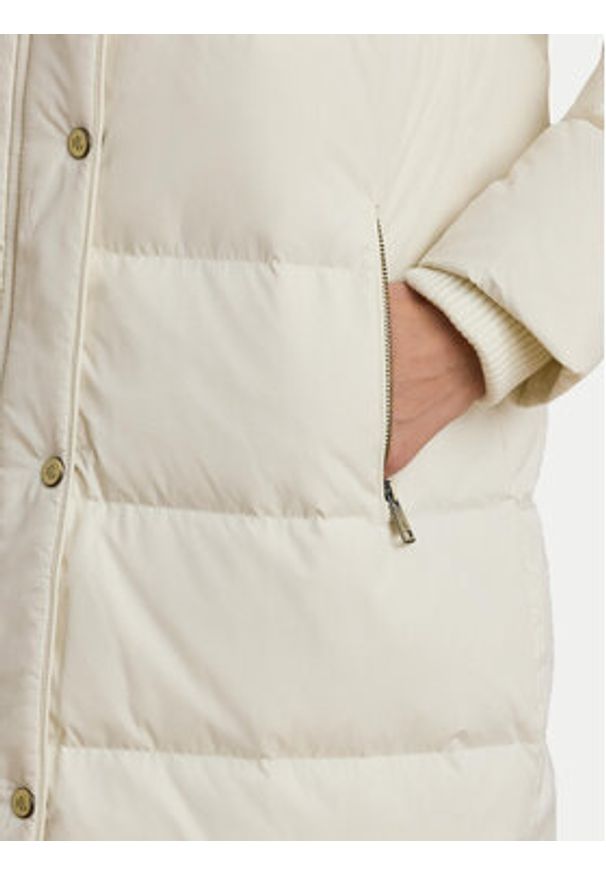 Lauren Ralph Lauren - LAUREN RALPH LAUREN Kurtka puchowa 297957512002 Écru Regular Fit. Materiał: syntetyk