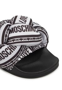 Love Moschino - LOVE MOSCHINO Klapki JA28312G0MIW310A Biały. Kolor: biały. Materiał: materiał #4
