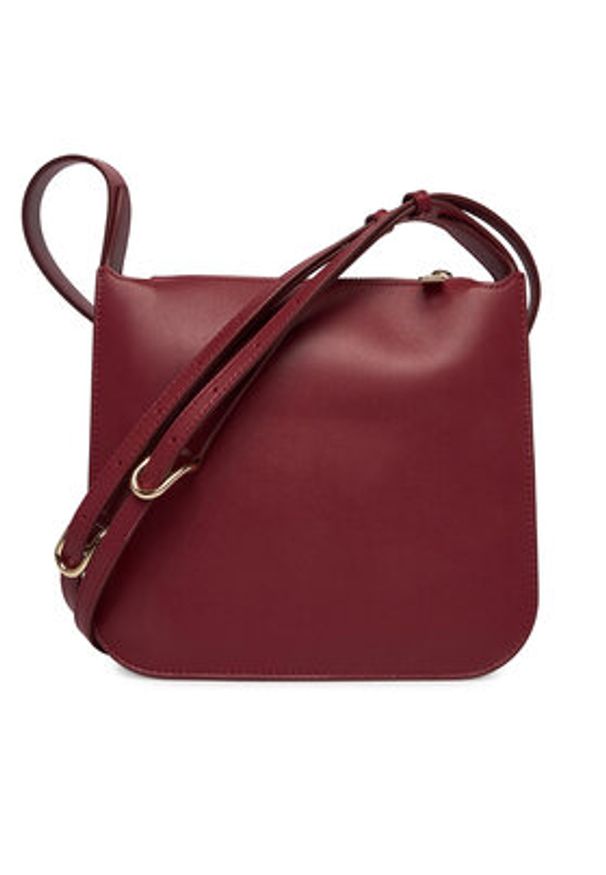 Furla Torebka Ava S WB01818 BX3104 CN CGQ00 Bordowy. Kolor: czerwony. Materiał: skórzane