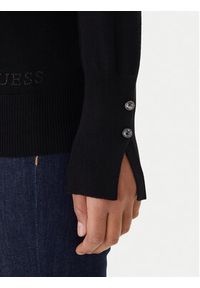 Guess Sweter W2YR31 Z2V62 Czarny Regular Fit. Kolor: czarny. Materiał: wiskoza #5