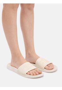Big-Star - Klapki damskie plażowe beżowe NN274A667 800. Okazja: na plażę. Kolor: beżowy. Wzór: aplikacja. Sezon: lato. Styl: elegancki, sportowy #5