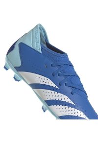 Adidas - Buty adidas Predator Accuracy.3 Ll Fg Jr IE9503 niebieskie. Kolor: niebieski. Materiał: materiał. Szerokość cholewki: normalna #2