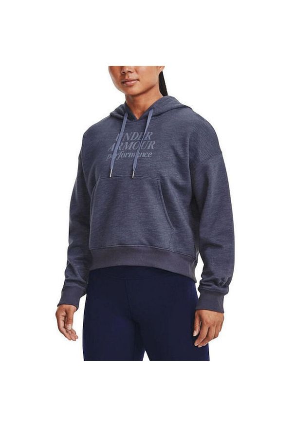 Bluza damska sportowa dresowa Under Armour 1374107. Kolor: szary. Materiał: dresówka