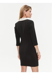 Rinascimento Sukienka koktajlowa CFC0019257002 Czarny Regular Fit. Kolor: czarny. Materiał: syntetyk. Styl: wizytowy