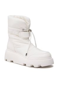 DeeZee Botki H2001-01 Biały. Kolor: biały. Materiał: materiał