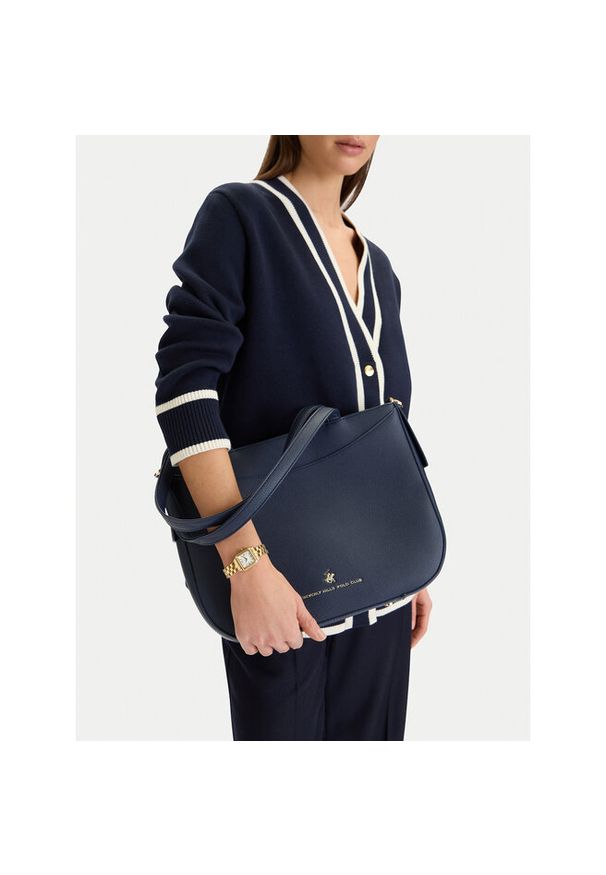 Torebka Beverly Hills Polo Club. Kolor: niebieski