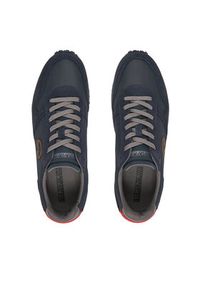 Napapijri Sneakersy NP0A8914 Granatowy. Kolor: niebieski. Materiał: skóra, zamsz #5