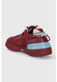 Polo Ralph Lauren sneakersy Ps 200 kolor bordowy 809917557003. Zapięcie: sznurówki. Kolor: czerwony #5