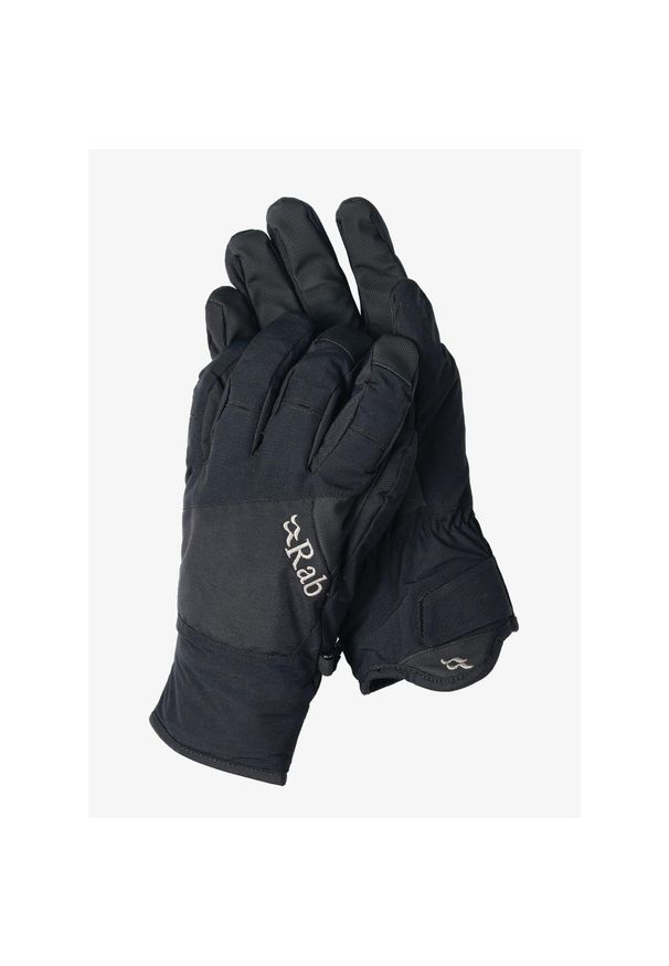 Rękawice GORE-TEX Rab Cresta GTX Glove. Kolor: czarny. Technologia: Gore-Tex