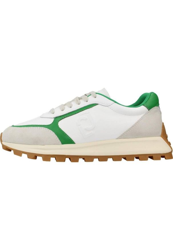 Liu Jo - Kapcie LIU-JO RUNNING 01 SNEAKER Biały. Kolor: biały. Materiał: tkanina, skóra. Sport: bieganie
