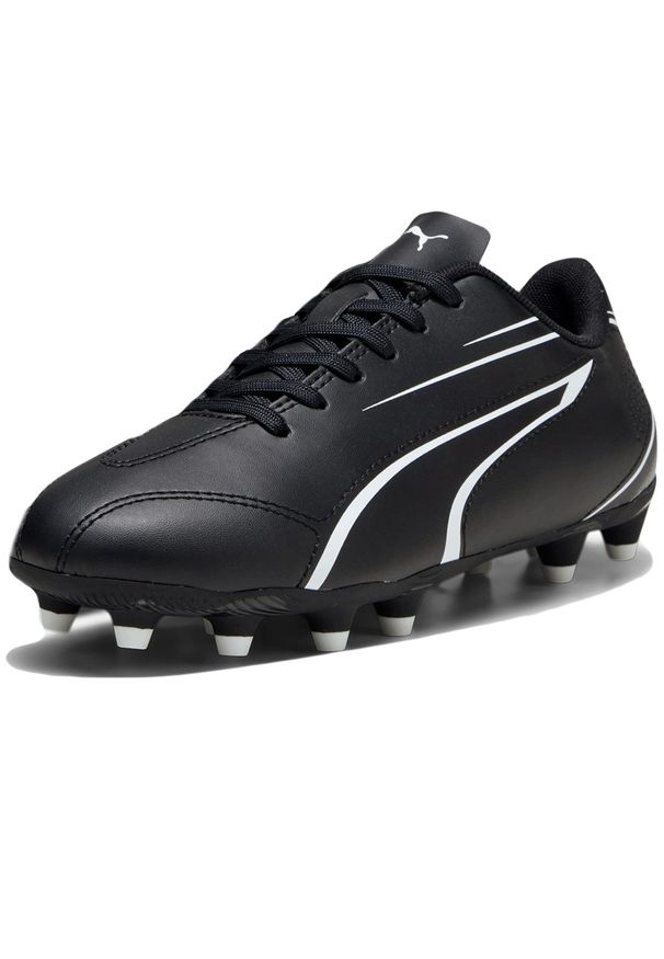 Puma - Buty Vitoria Fg/Ag Jr Rozmiar 33 - 107486-01 Czarny. Kolor: czarny. Materiał: skóra. Sport: piłka nożna
