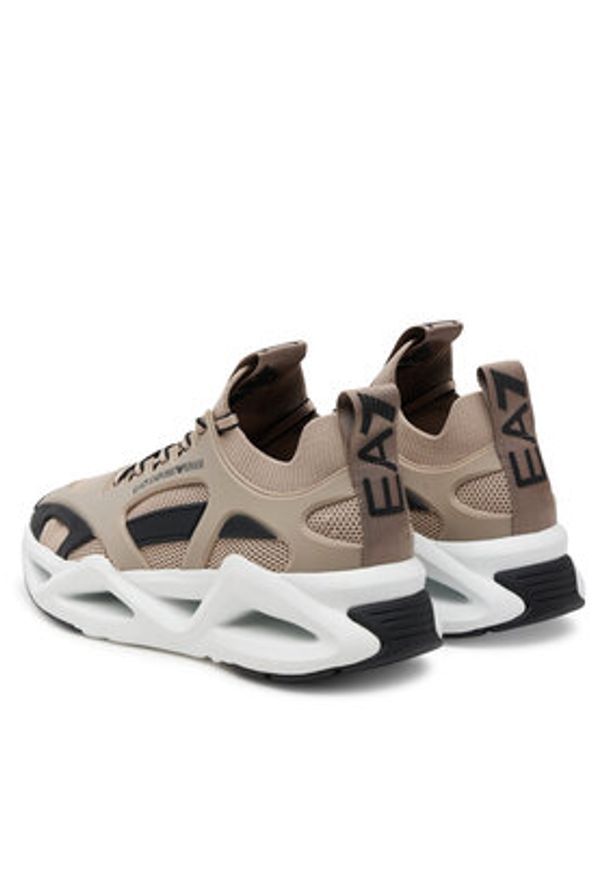 EA7 Emporio Armani Sneakersy X8X174 XK377 U471 Kolorowy. Materiał: skóra. Wzór: kolorowy