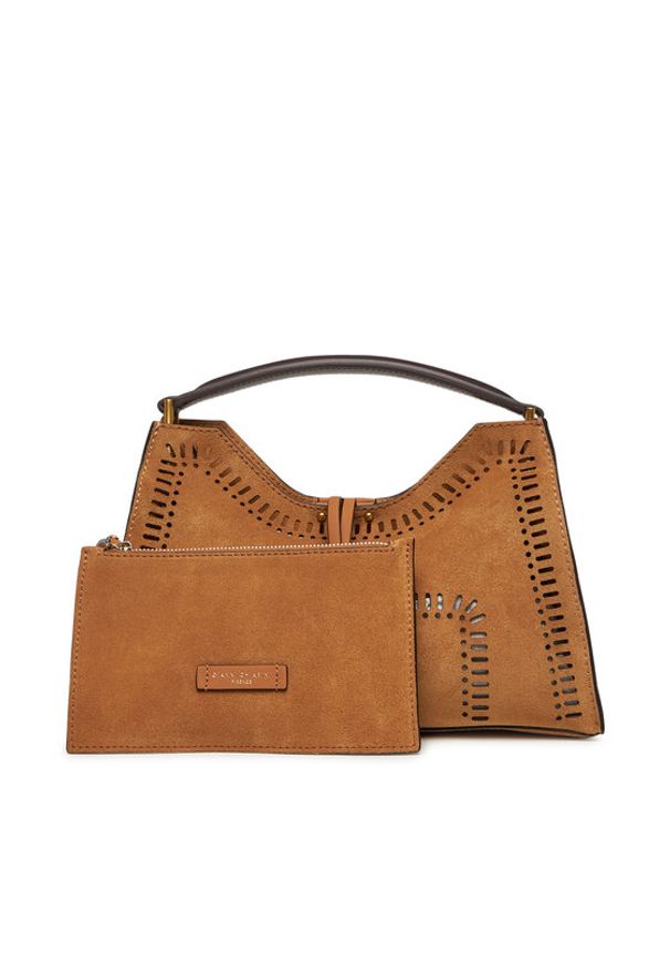 Gianni Chiarini Torebka Aurora BS 11265 CMLSR Brązowy. Kolor: brązowy. Materiał: skórzane