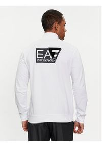 EA7 Emporio Armani Bluza 3DPM61 PJ05Z 1100 Biały Regular Fit. Kolor: biały. Materiał: bawełna #3