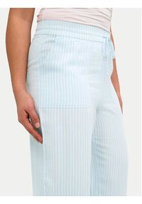Kaffe Spodnie materiałowe Milia 10508314 Błękitny Loose Fit. Kolor: niebieski. Materiał: len #6