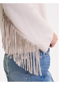 only - ONLY Sweter Jake 15355819 Beżowy Regular Fit. Kolor: beżowy. Materiał: syntetyk #5