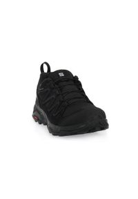 salomon - Buty do biegania męskie Salomon X Ward Leather Mid Gtx. Kolor: czarny. Materiał: materiał. Szerokość cholewki: normalna. Technologia: Gore-Tex