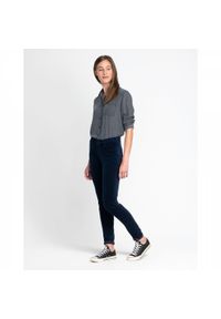 Lee - LEE SCARLETT HIGH DAMSKIE SPODNIE JEANSOWE MIDNIGHT VELVET L626MI67 112114285