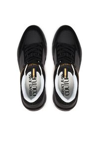 Versace Jeans Couture Sneakersy 80YA3SC2 Czarny. Kolor: czarny. Materiał: materiał #5