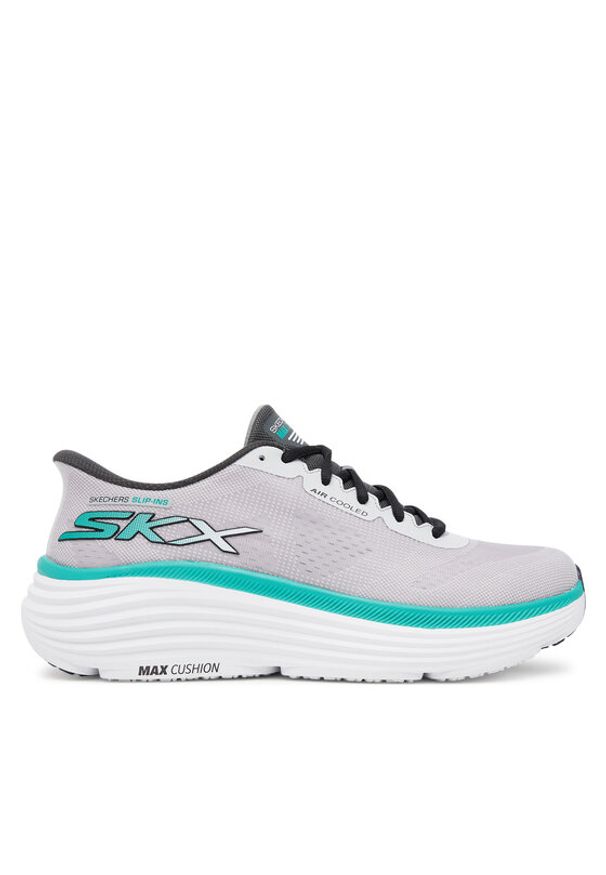 skechers - Skechers Buty do biegania Max Cushioning Endeavour-Exciton 220611/LTGY Szary. Kolor: szary. Materiał: materiał