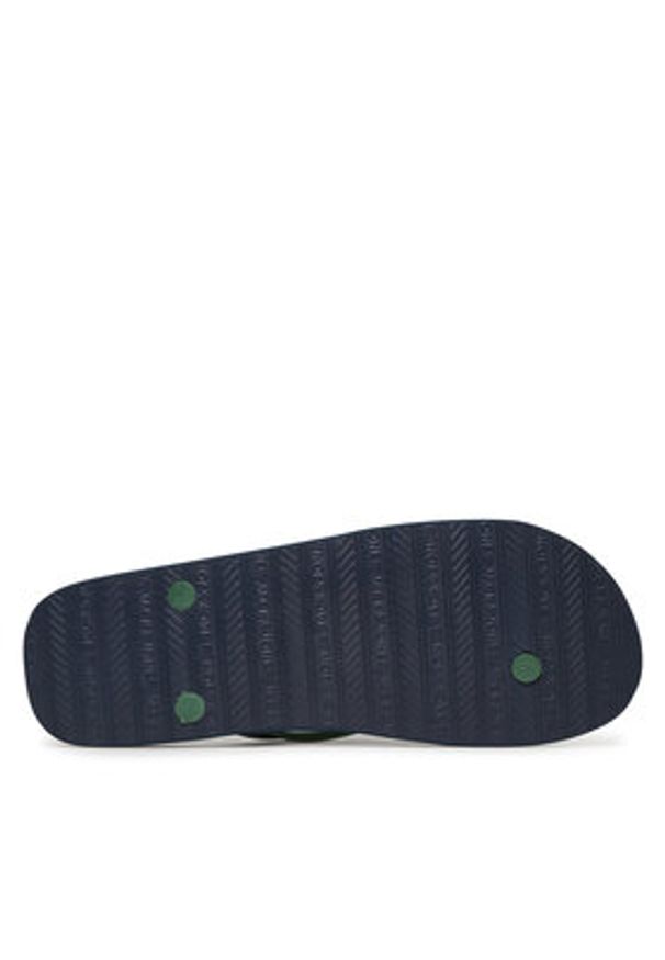 Jack & Jones Japonki Jfwlogo Palm Print Flip Flop Ln 12230642 Granatowy. Kolor: niebieski. Wzór: nadruk
