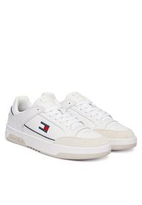 Tommy Jeans Sneakersy Tjm Cupsole Leather EM0EM01660 Biały. Kolor: biały. Materiał: skóra #5