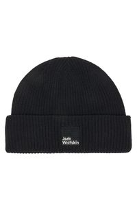 Czapka Jack Wolfskin. Kolor: czarny