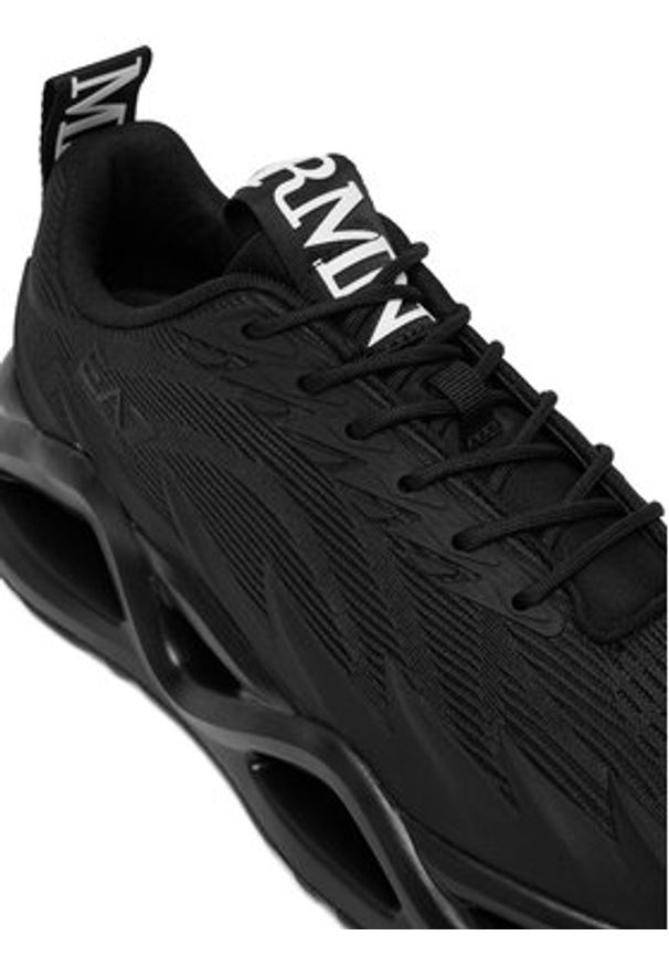 EA7 Emporio Armani Sneakersy 7X000304 AF18442 MC008 Czarny. Kolor: czarny. Materiał: materiał