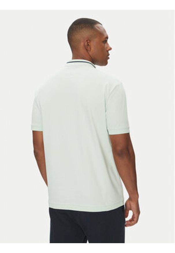 EA7 Emporio Armani Polo 7M000183 AF13511 U9060 Błękitny Regular Fit. Typ kołnierza: polo. Kolor: niebieski. Materiał: bawełna