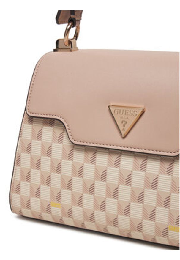 Guess Torebka HWJT93 44200 Różowy. Kolor: różowy. Materiał: skórzane