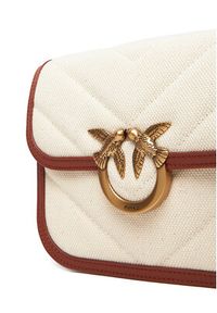 Pinko - PINKO Torebka Love Box Bag Fl Mini PE 25 PLTT 104297 A2C7 Beżowy. Kolor: beżowy