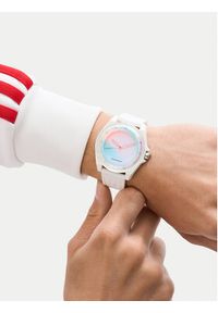 Adidas - adidas Zegarek AO Street Project Four Solar AOST25532 Biały. Kolor: biały. Styl: street #4