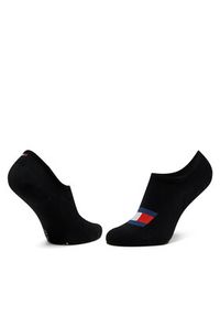 TOMMY HILFIGER - Tommy Hilfiger Skarpety stopki unisex 701228224 Czarny. Kolor: czarny. Materiał: bawełna #3