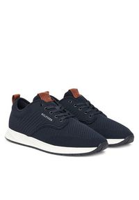TOMMY HILFIGER - Tommy Hilfiger Sneakersy Newport 3D Premium FM0FM05527 Granatowy. Kolor: niebieski. Materiał: materiał