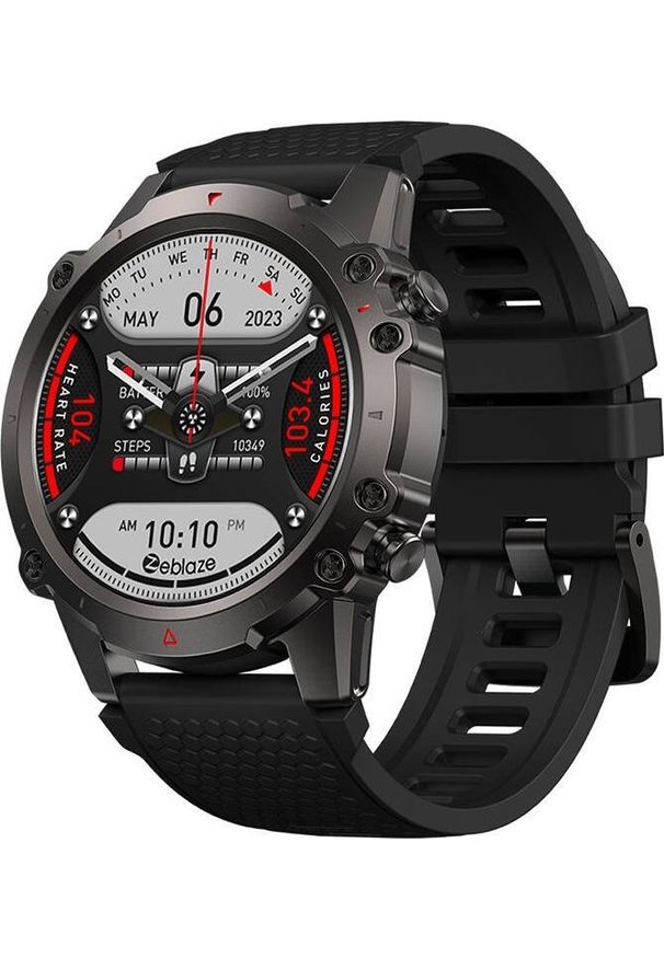 Smartwatch Zeblaze Vibe 7 Lite Czarny (Vibe 7 Lite Black). Rodzaj zegarka: smartwatch. Kolor: czarny
