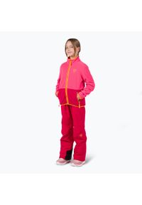 Bluza dziecięca Rossignol Jr Strawpile Fleece Fz. Kolor: różowy. Sezon: zima. Sport: narciarstwo