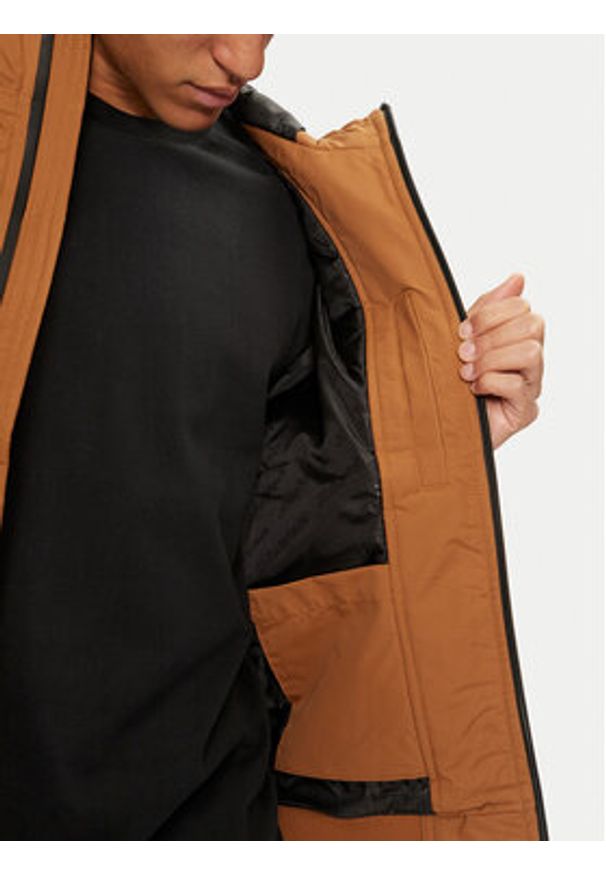 Dickies Kurtka przejściowa New Sarpy DK0A4XG8 Brązowy Regular Fit. Kolor: brązowy. Materiał: syntetyk